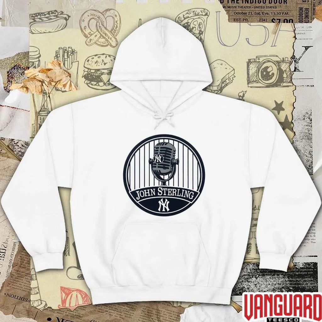 New York Yankees MLB John Sterling 2026 season Logo t-shirt