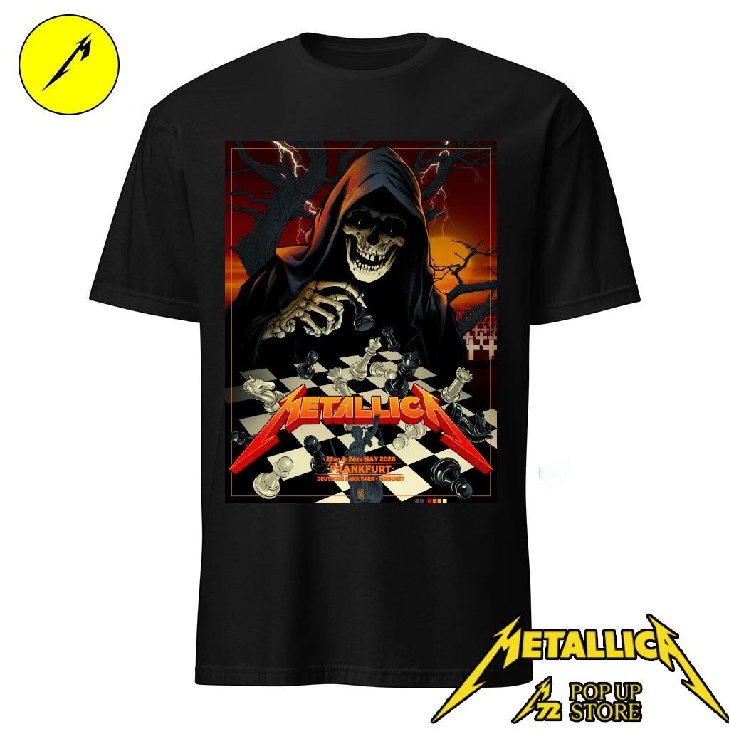 Metallica M72 Frankfurt Pop-Up Shop Germany May 22-24 2026 Art By Vance Kelly Shirt