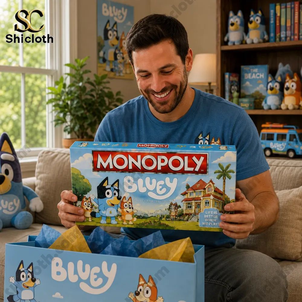 Bluey Collector’s Edition Monopoly Board Game