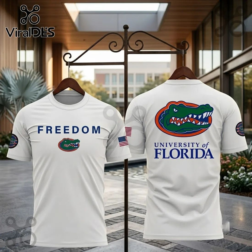 University of Florida Freedom White T-Shirt