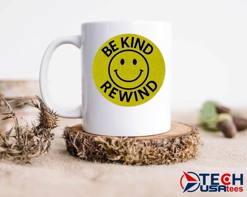 Be kind rewind logo shirt