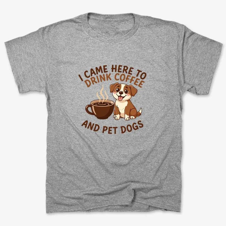 I Came Here to Drink Coffee and Pet Dogs