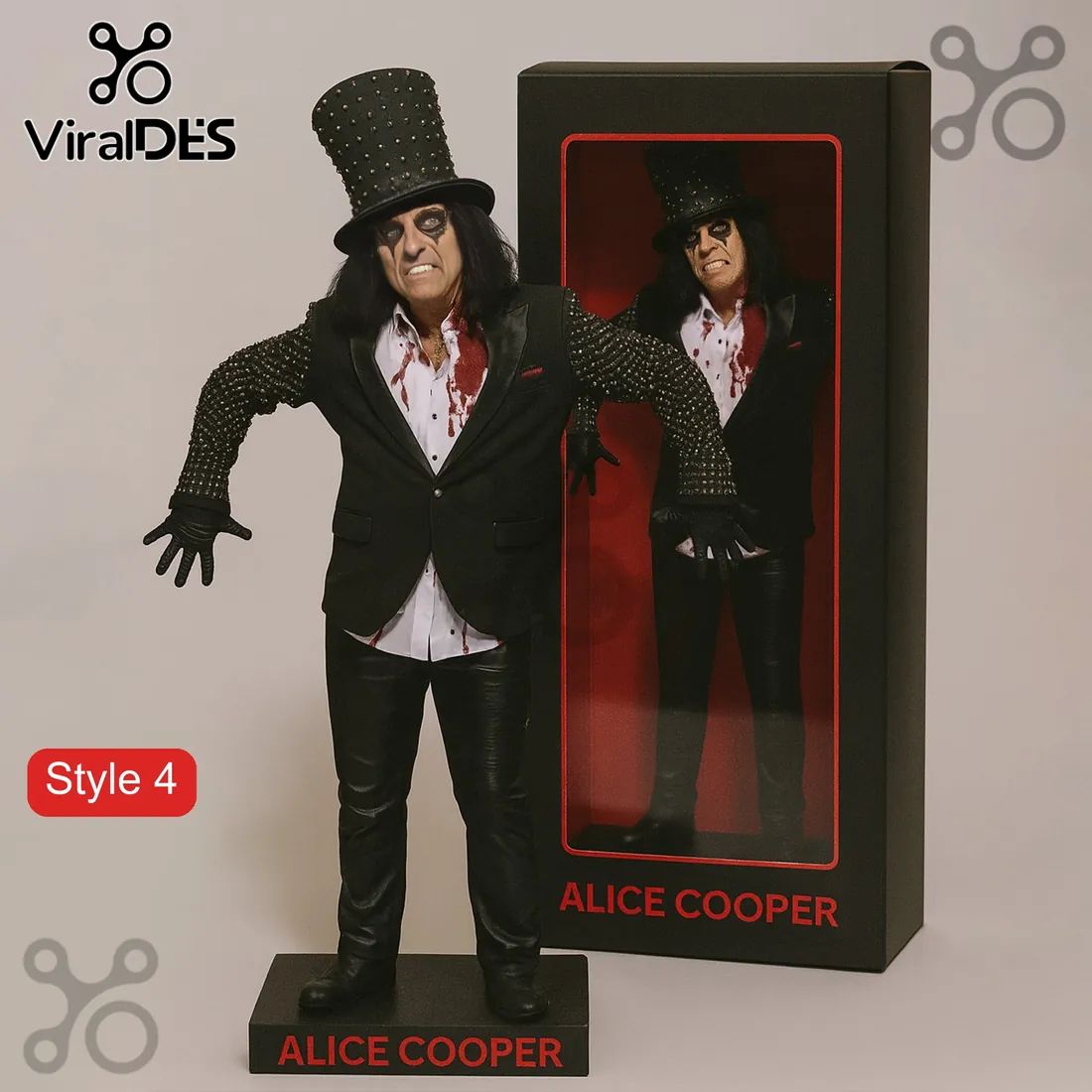 Alice Cooper Rock Legend Limited Edition Acrylic Plaque