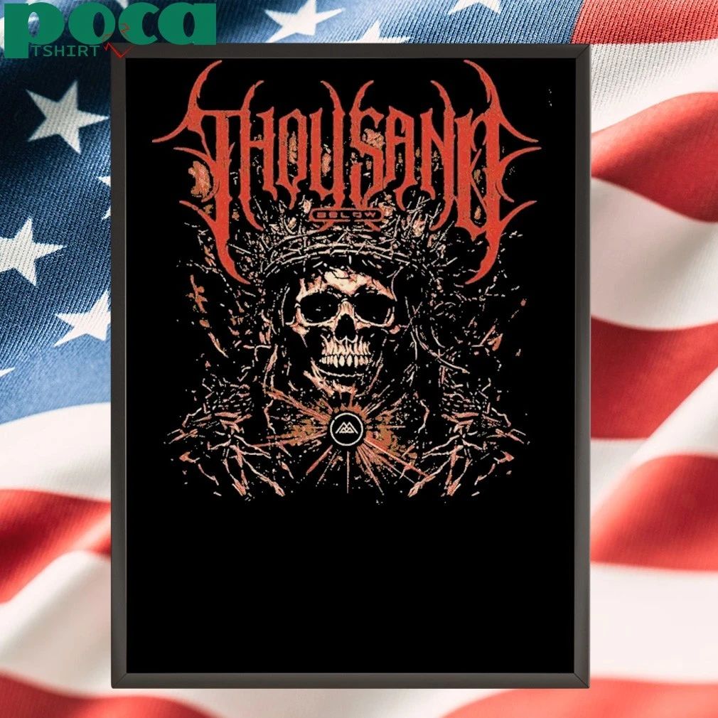 Crown Of Thorns Thousand Below T-shirt