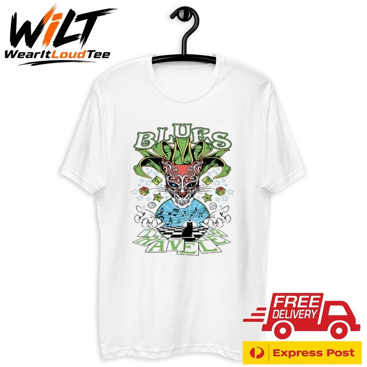Blues Traveler Gambler Shirt