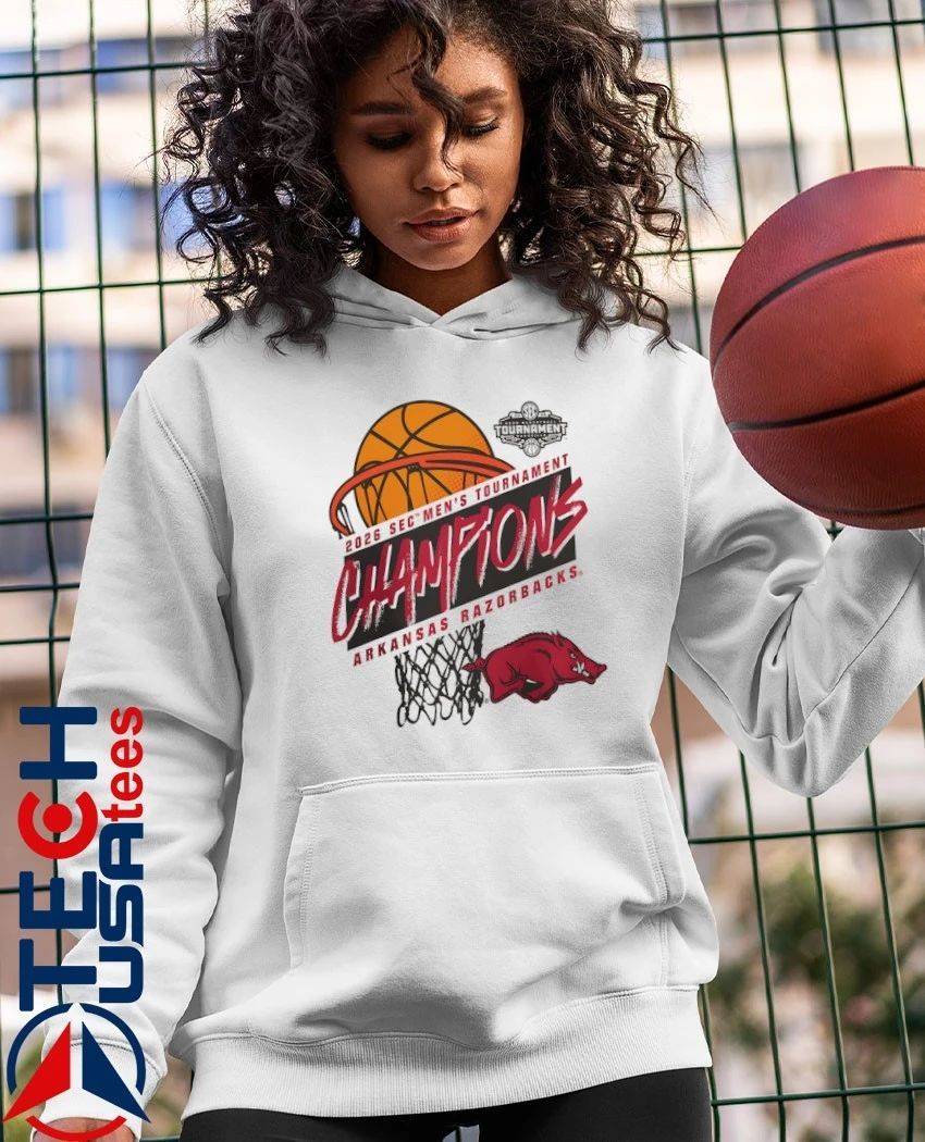 Arkansas Razorbacks 2026 SEC Men’s Basketball Tournament Champions shirt