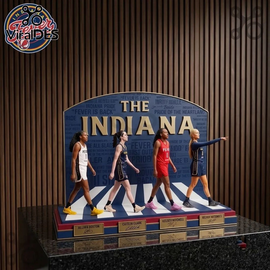 Indiana Fever Players Limited Edition Acrylic Plaque
