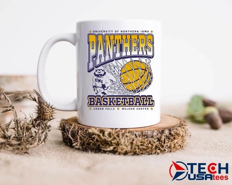 University of Northern Iowa Panthers Basketball Cedar Falls McLeod Center shirt