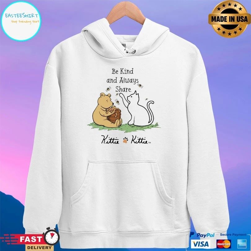 Be Kind And Always Share Kittie T-shirt