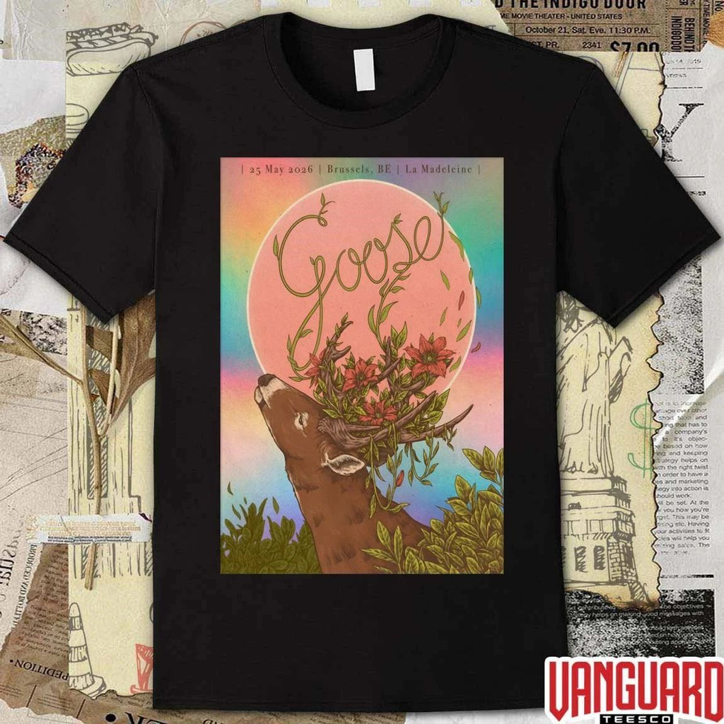 Goose Brussels BE May 25 2026 La Madeleine Poster t-shirt