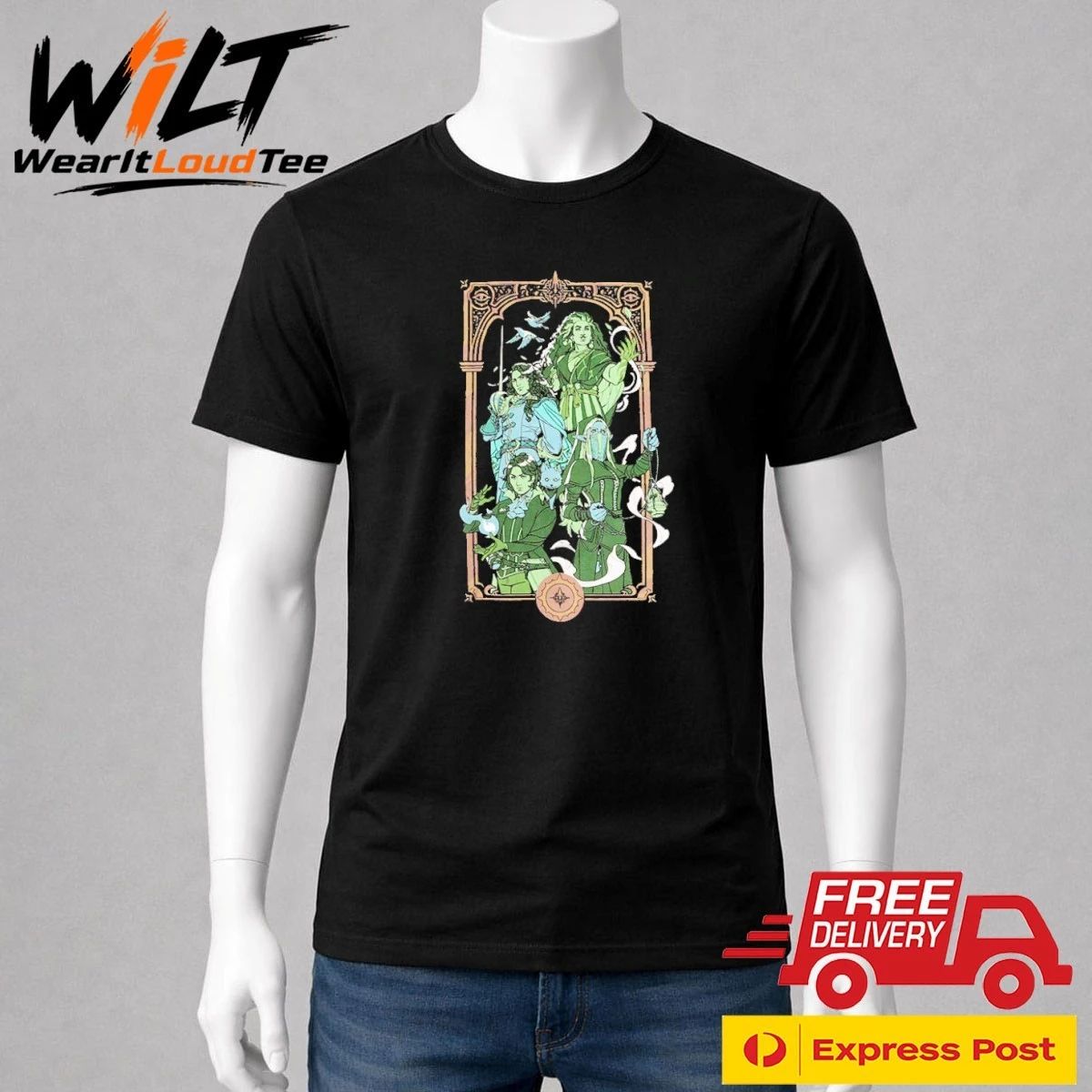 Critical Role Heroes of Araman Seekers Shirt