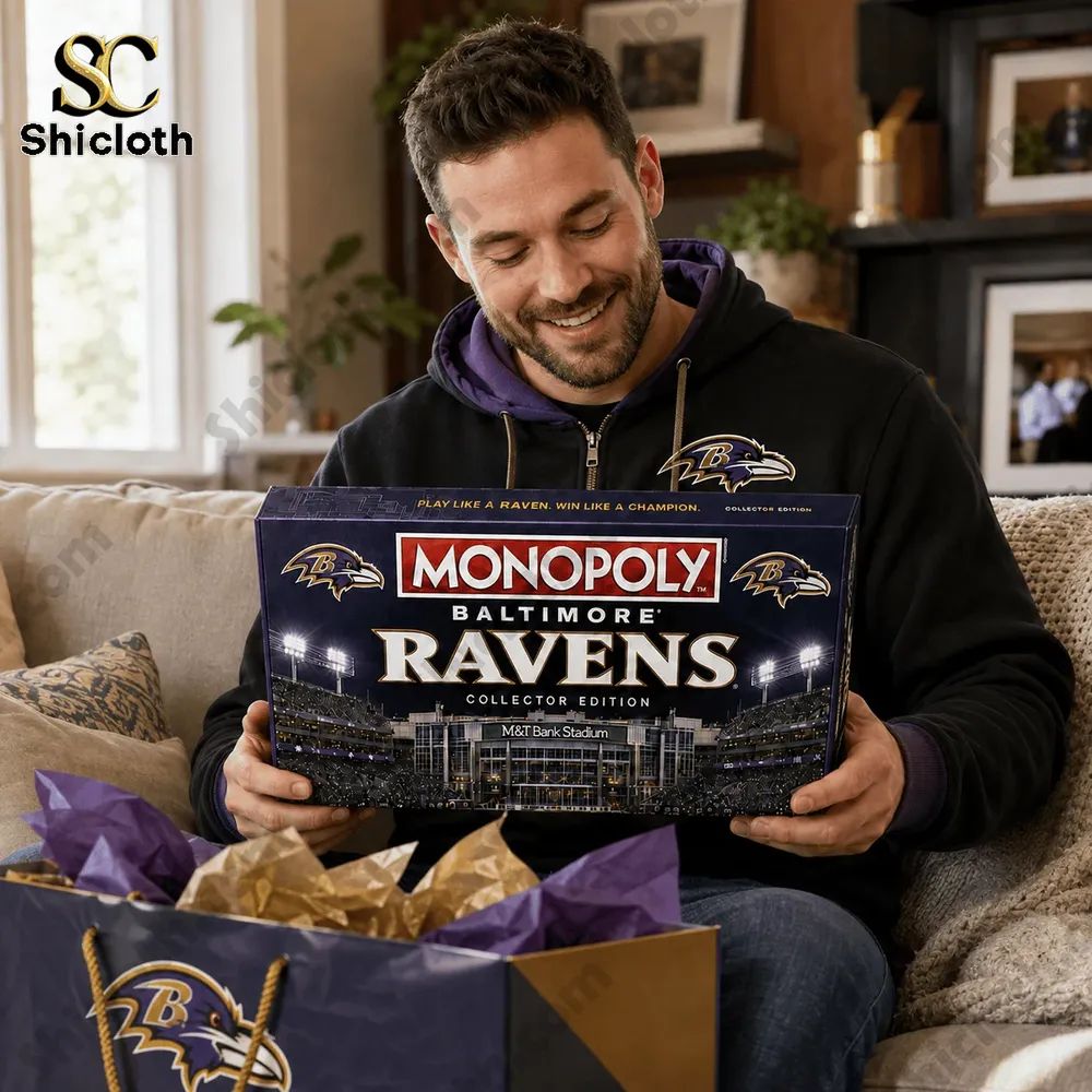 Baltimore Ravens Collector Edition Monopoly Board Game