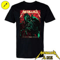 Metallica Budapest June 11-13 Concert Poster Shirt by Alex Almeida Limited Edition