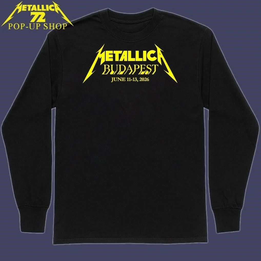 Metallica M72 Budapest 2026 Hungary T-Shirt