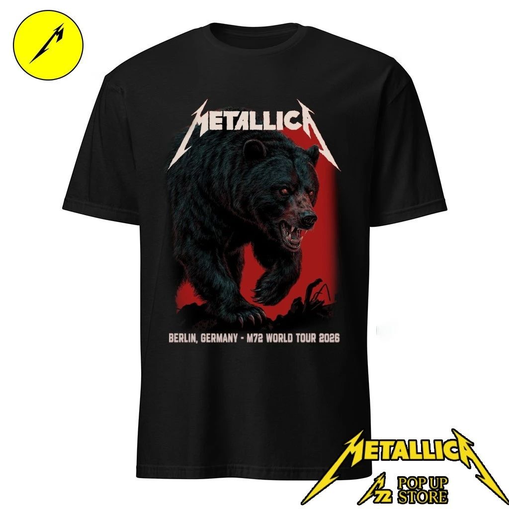 Metallica Berlin Pop-Up Store Shirt (M72 Tour 2026)