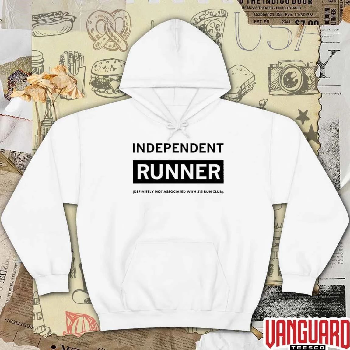 Independent Runner Definitely Not Associated With 515 Run Club 2026 t-shirt