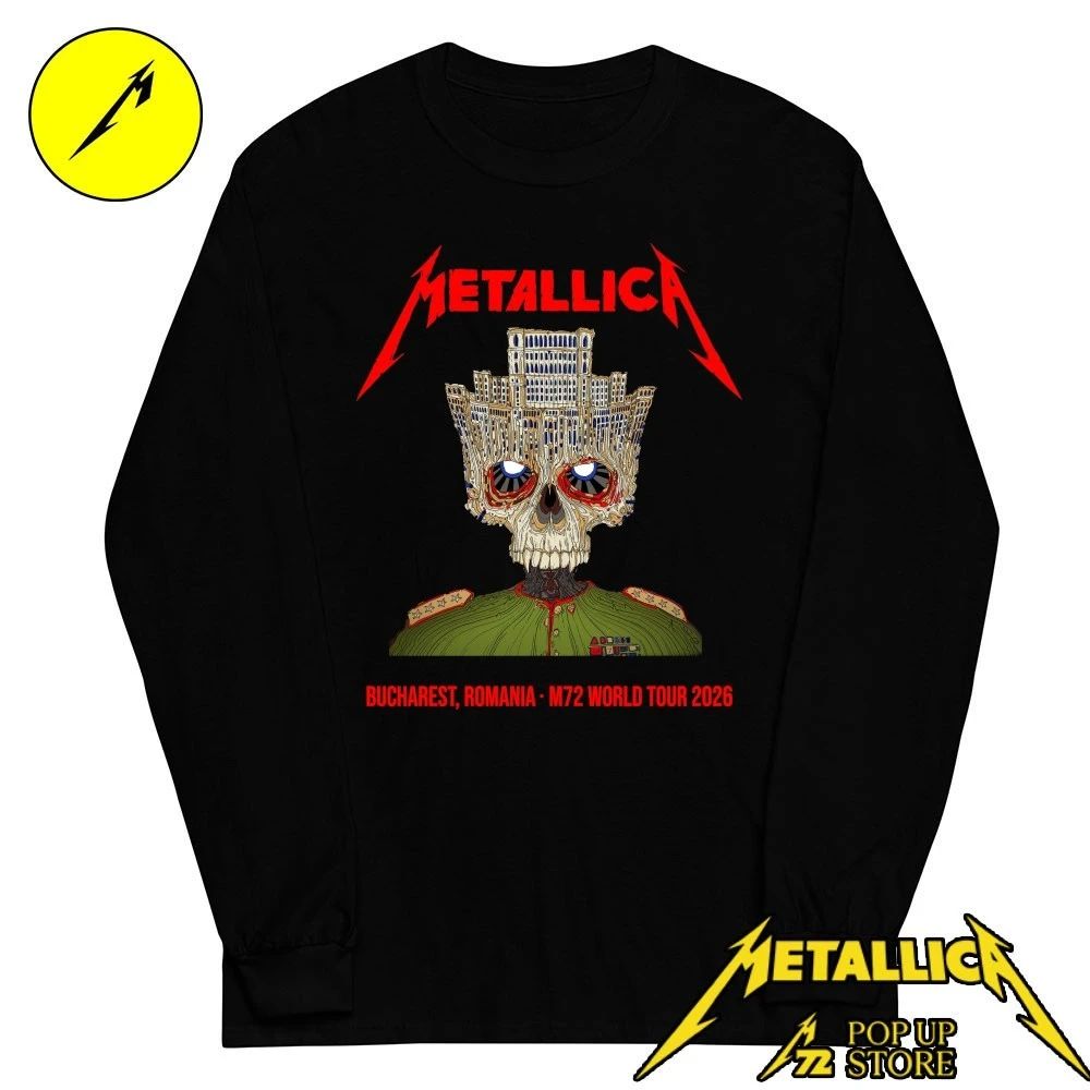 Metallica May 13, 2026 Arena Nationala, Bucharest Romania Gojira and Knocked Loose Shirt