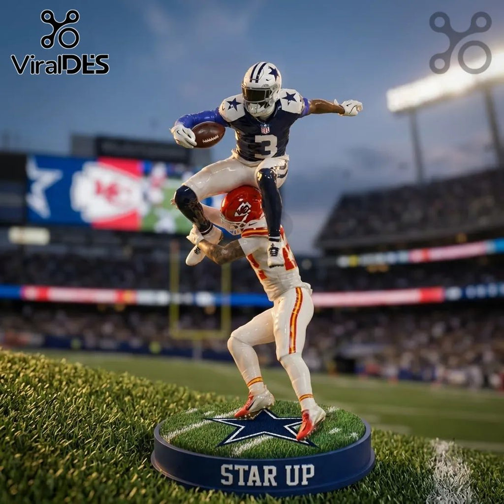 Dallas Cowboys 3D Sculpted Player Action Figure