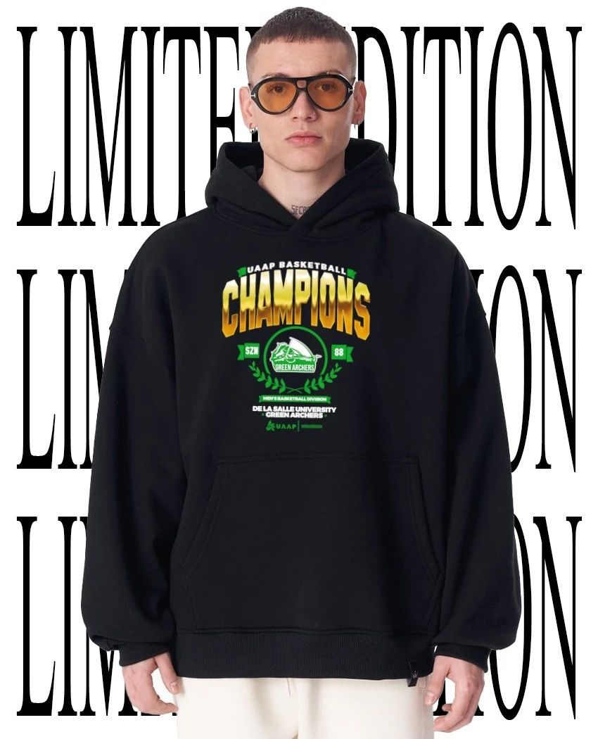 DLSU Green Spikers Men’s Basketball Championship UAAP Season 88 shirt