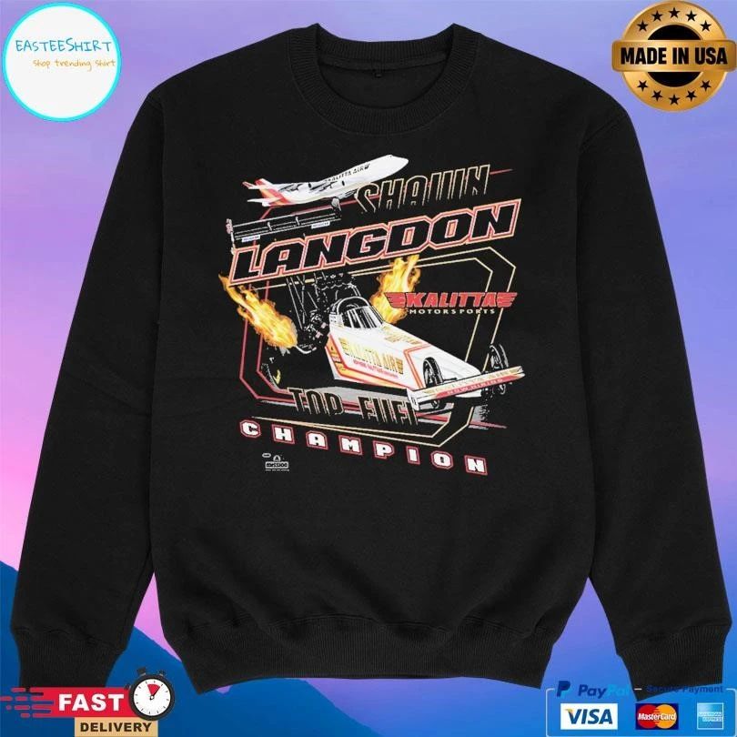 Shawn Langdon Dragster Action Top Fuel Champion T-shirts