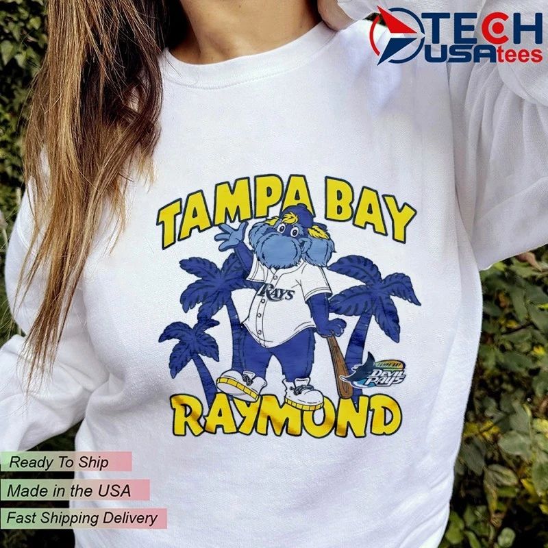 Tampa Bay Rays Raymond mascot shirt by homage
