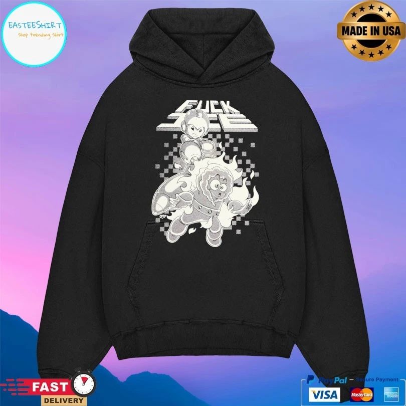 Mega Man Fuck Ice Clay Gram Art T-shirts