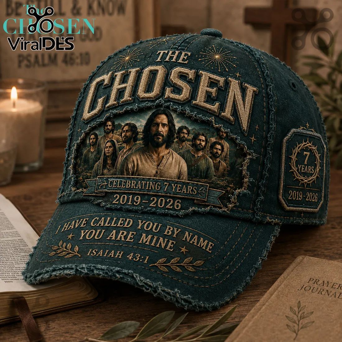 The Chosen 7th Anniversary Premium Denim Cap
