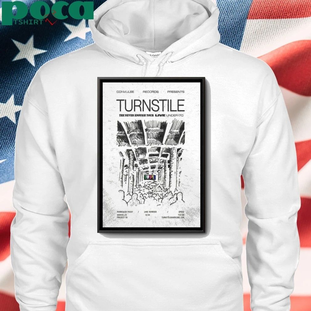 Turnstile Sept 30 2025 Denver CO Poster shirt