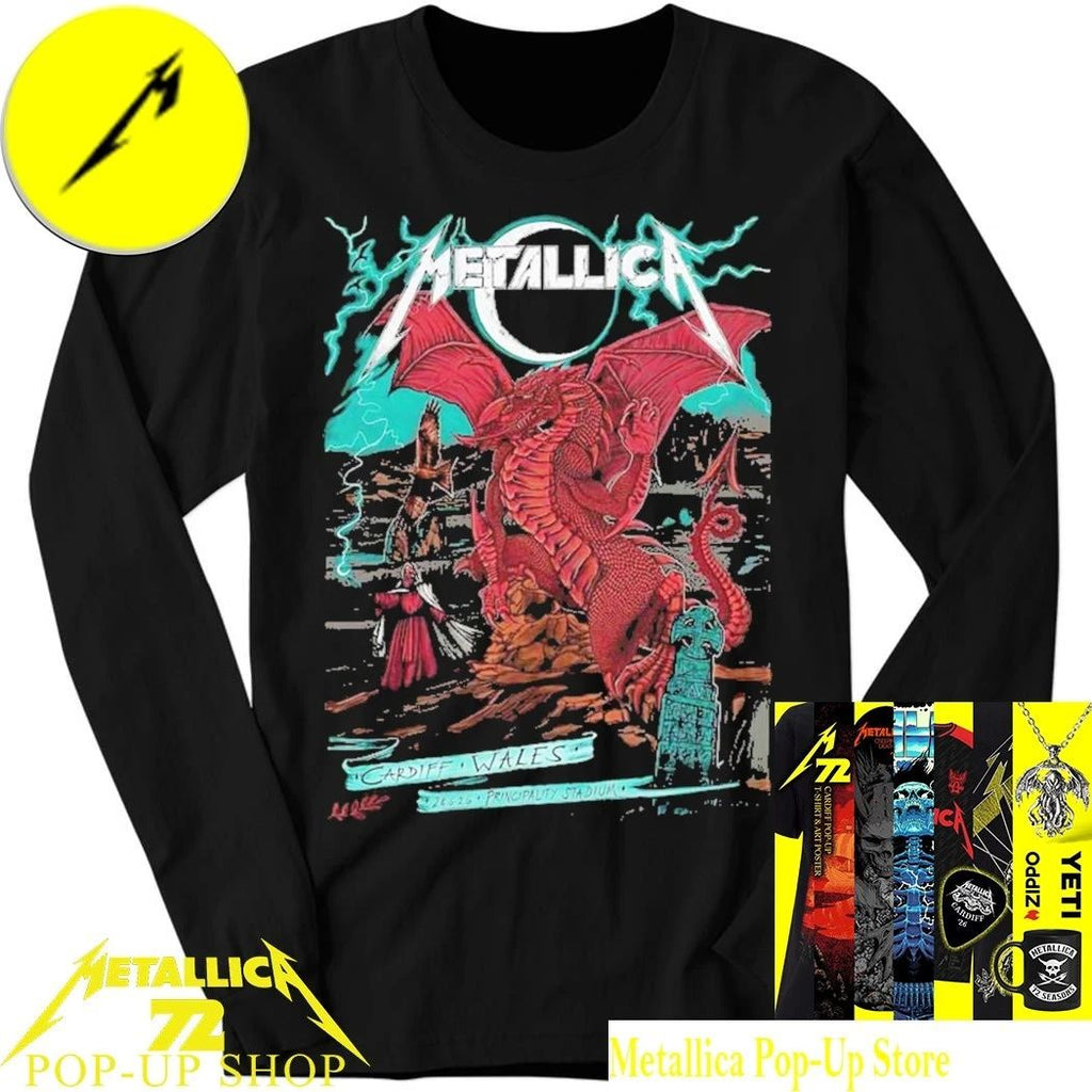 Metallica M72 Cardiff At Principality Stadium In Cardiff Wales On June 28 2026 Unisex T-Shirt