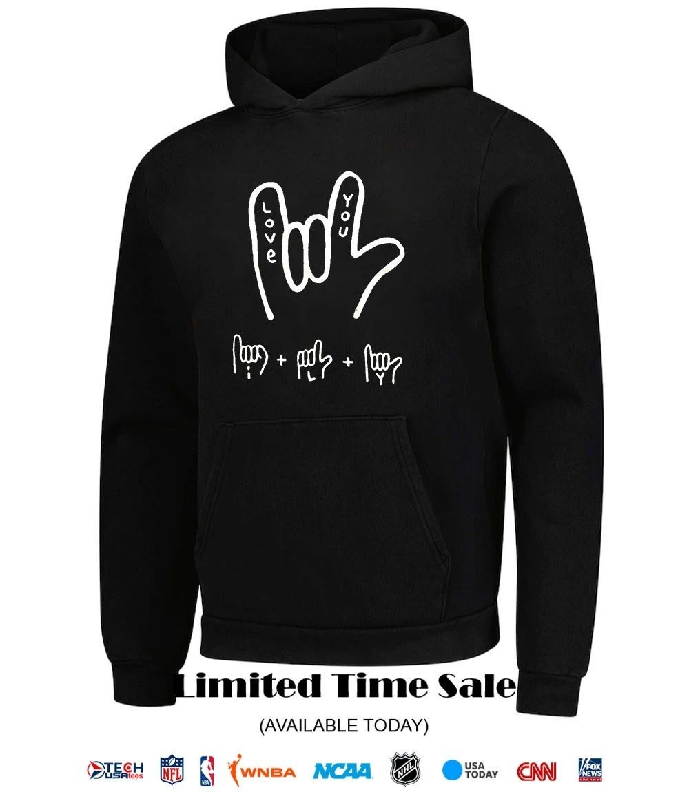 Love you hand shirt