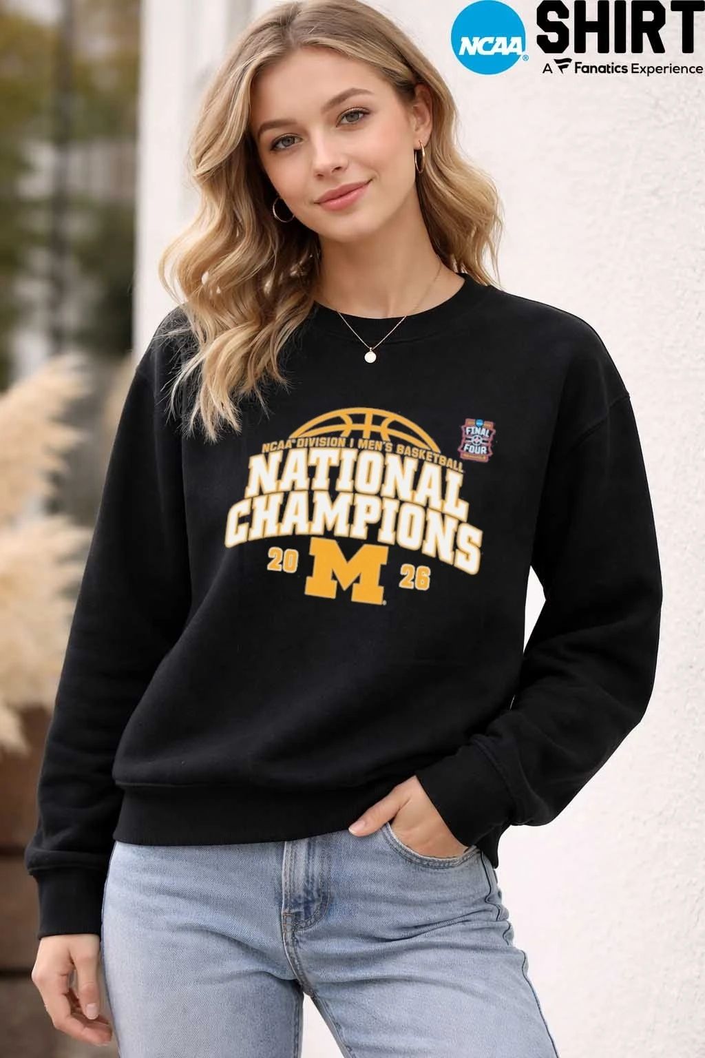 2026 NCAA Men’s Basketball National Champions Michigan Wolverines T-Shirt