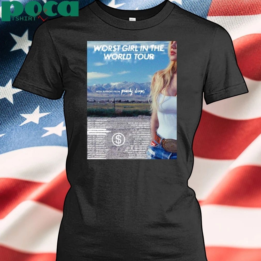 Slayyyter Worst Girl In The World Tour 2026 North America And Europe UK Schedule Dates Home Decor Poster T-shirt