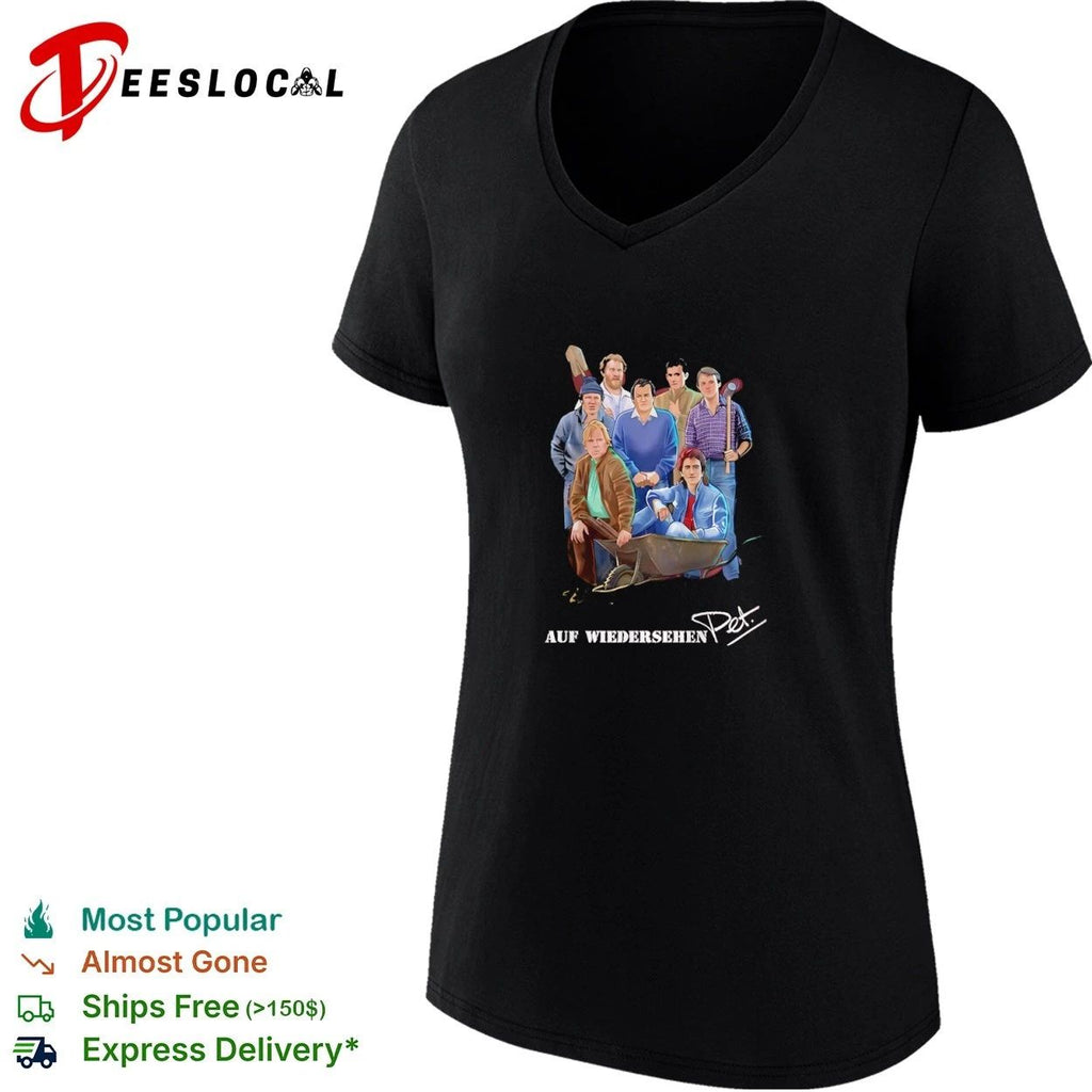 Auf Wiedersehen Pet Cast British Comedy T-shirt