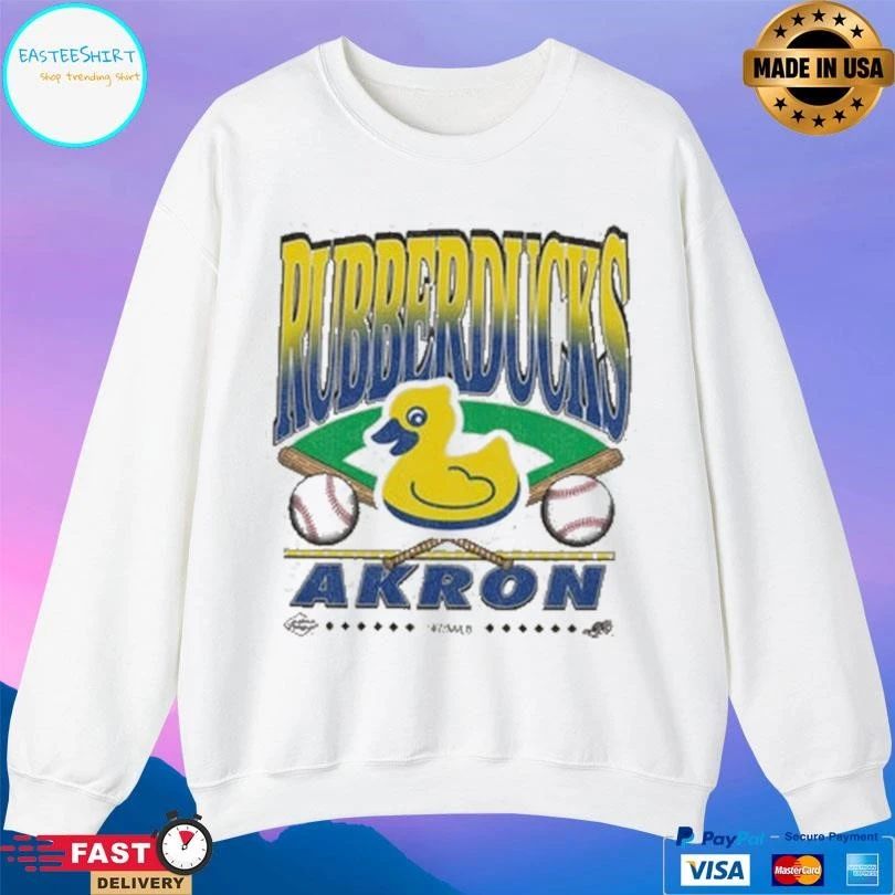 Rubberducks Akron Ducky Straight Shot Franklin T-shirts