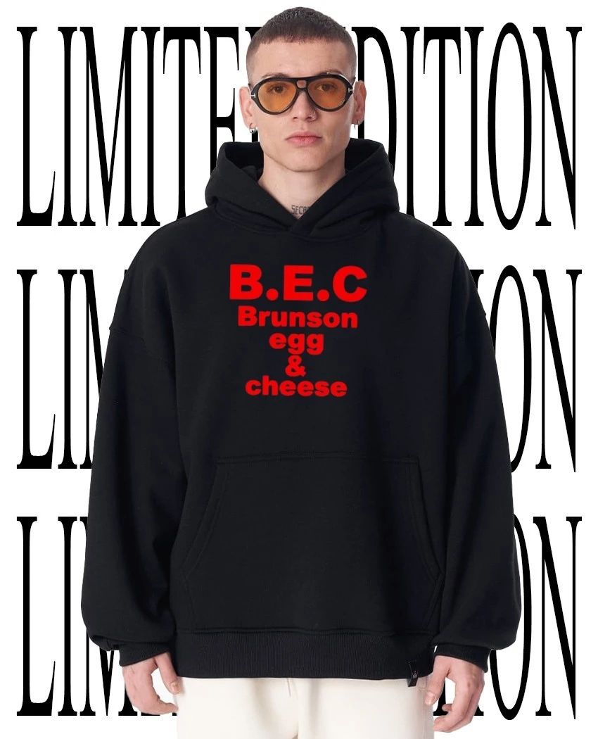 B.E.C Brunson egg and cheese shirt