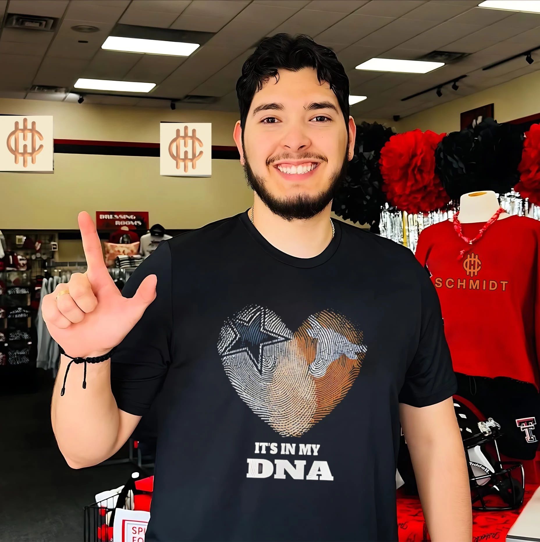 Dallas Cowboys and Texas Longhorns it’s in my DNA shirt