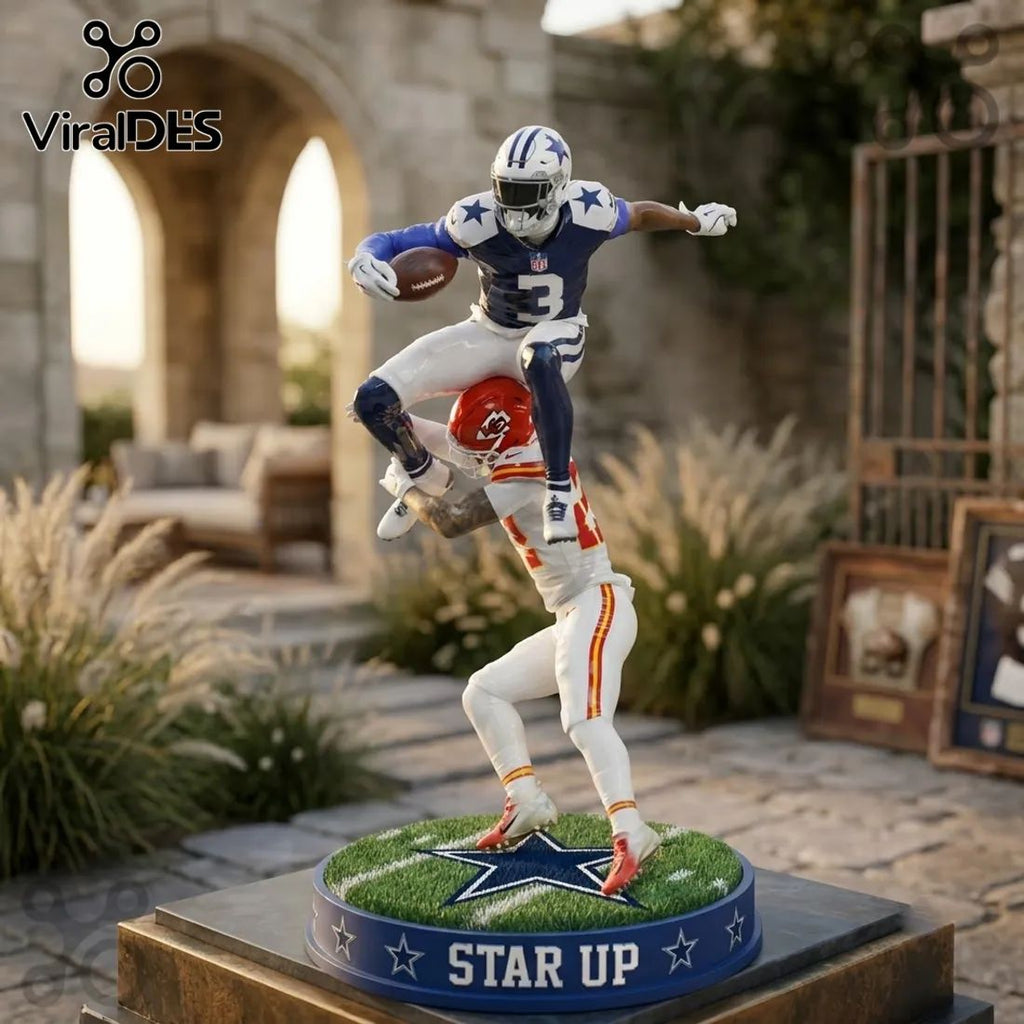 Dallas Cowboys 3D Sculpted Player Action Figure