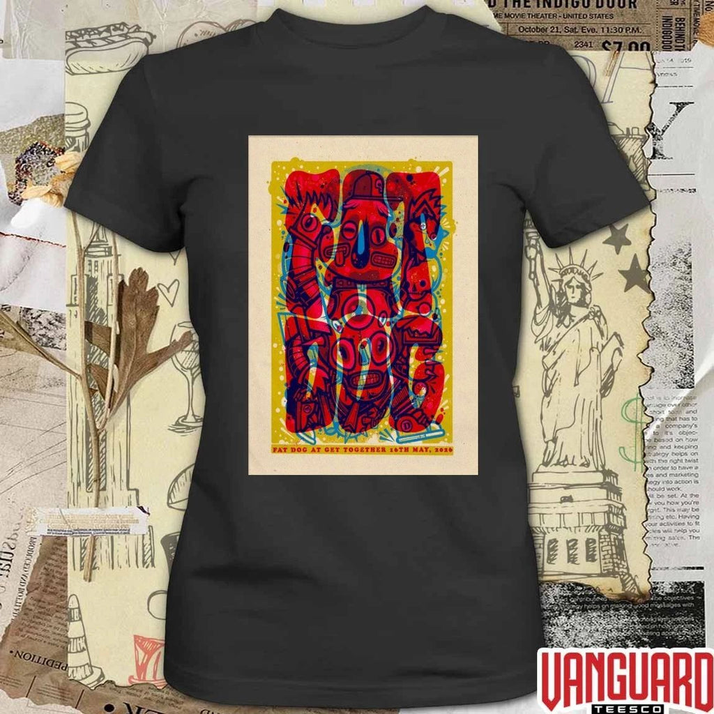 Fat Dog At Get Together In Sheffield UK On May 16 2026 Poster t-shirt