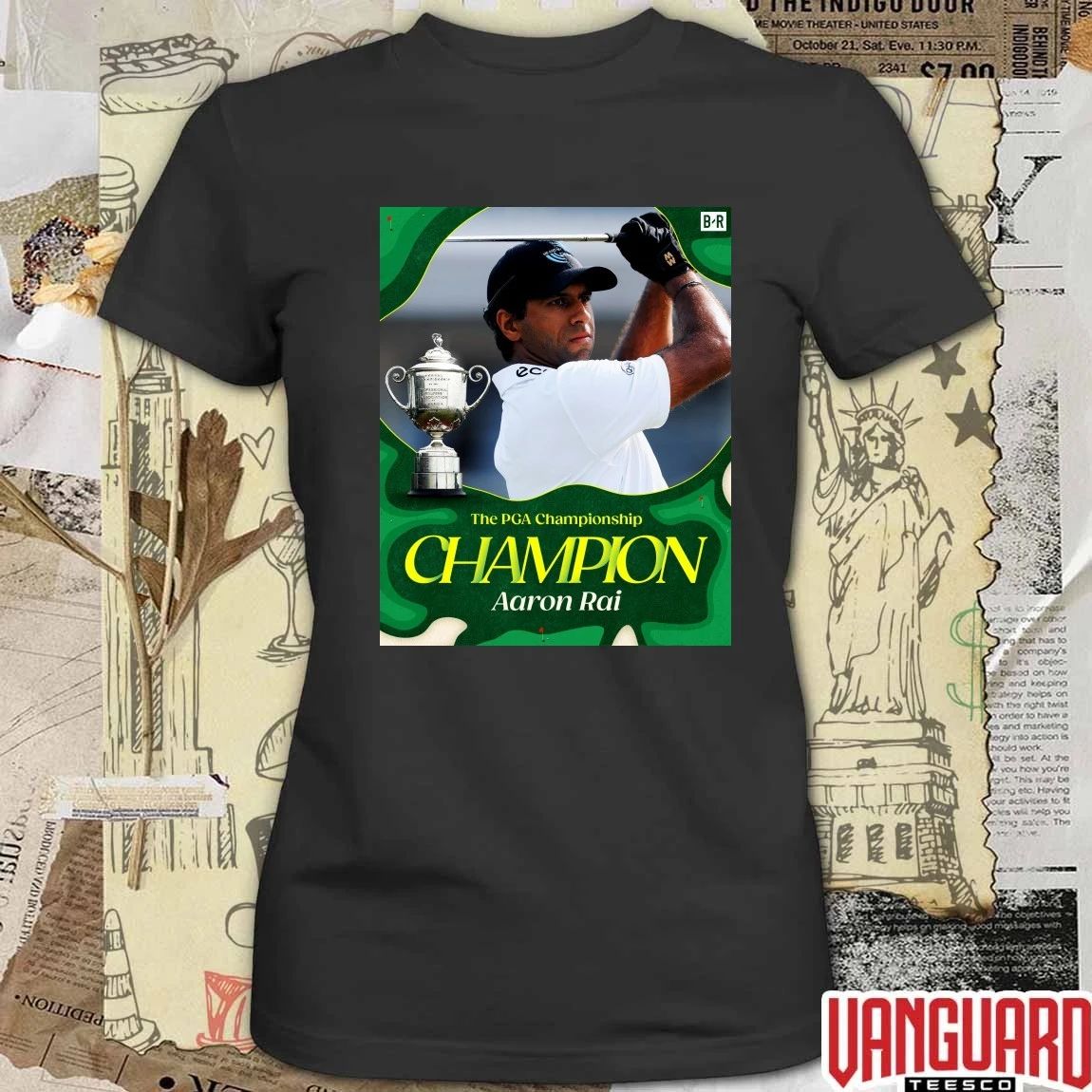 The PGA Championship Champion Aaron Rai 2026 Poster t-shirt
