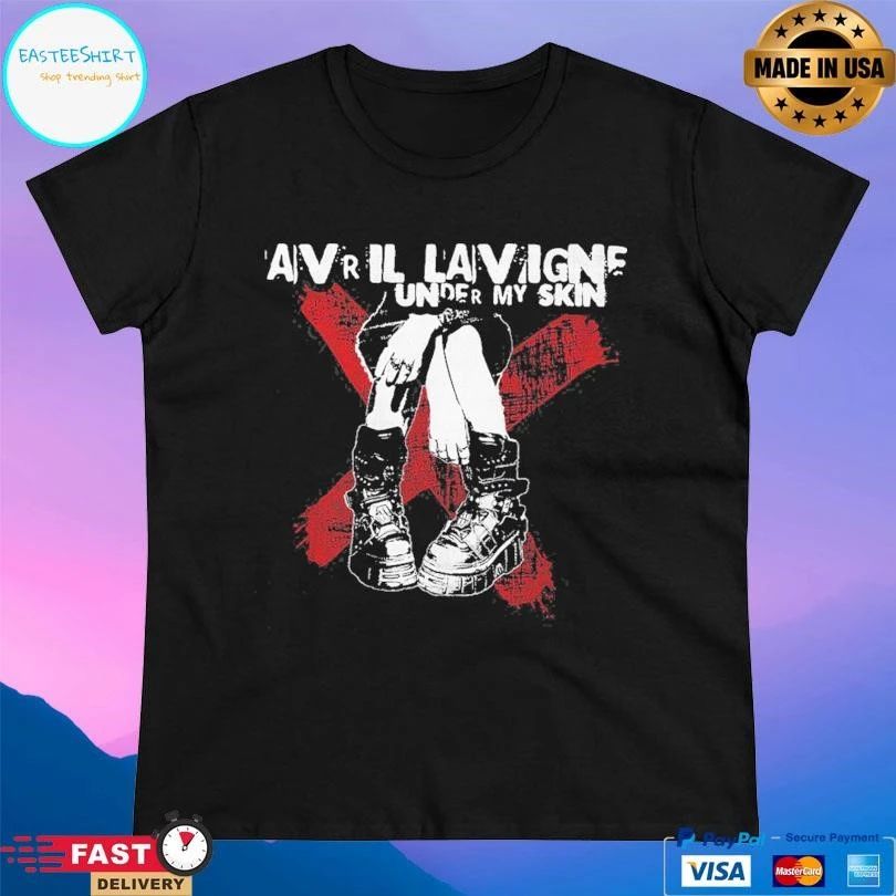 Avril Lavigne Under My Skin Boots T-shirts