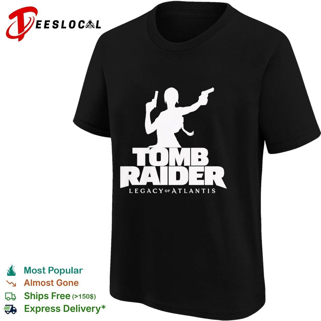 Tomb Raider Legacy of Atlantis Lara Croft T-shirt