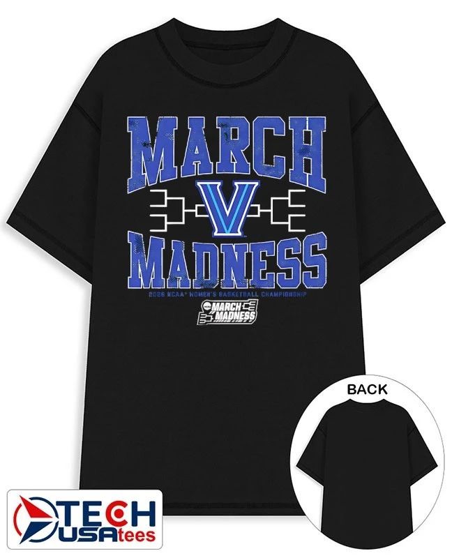 Villanova Wildcats March Madness 2026 NCAA Women’s Basketball Championship shirt