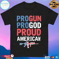 Pro Gun Pro God Proud American Classic T-shirt