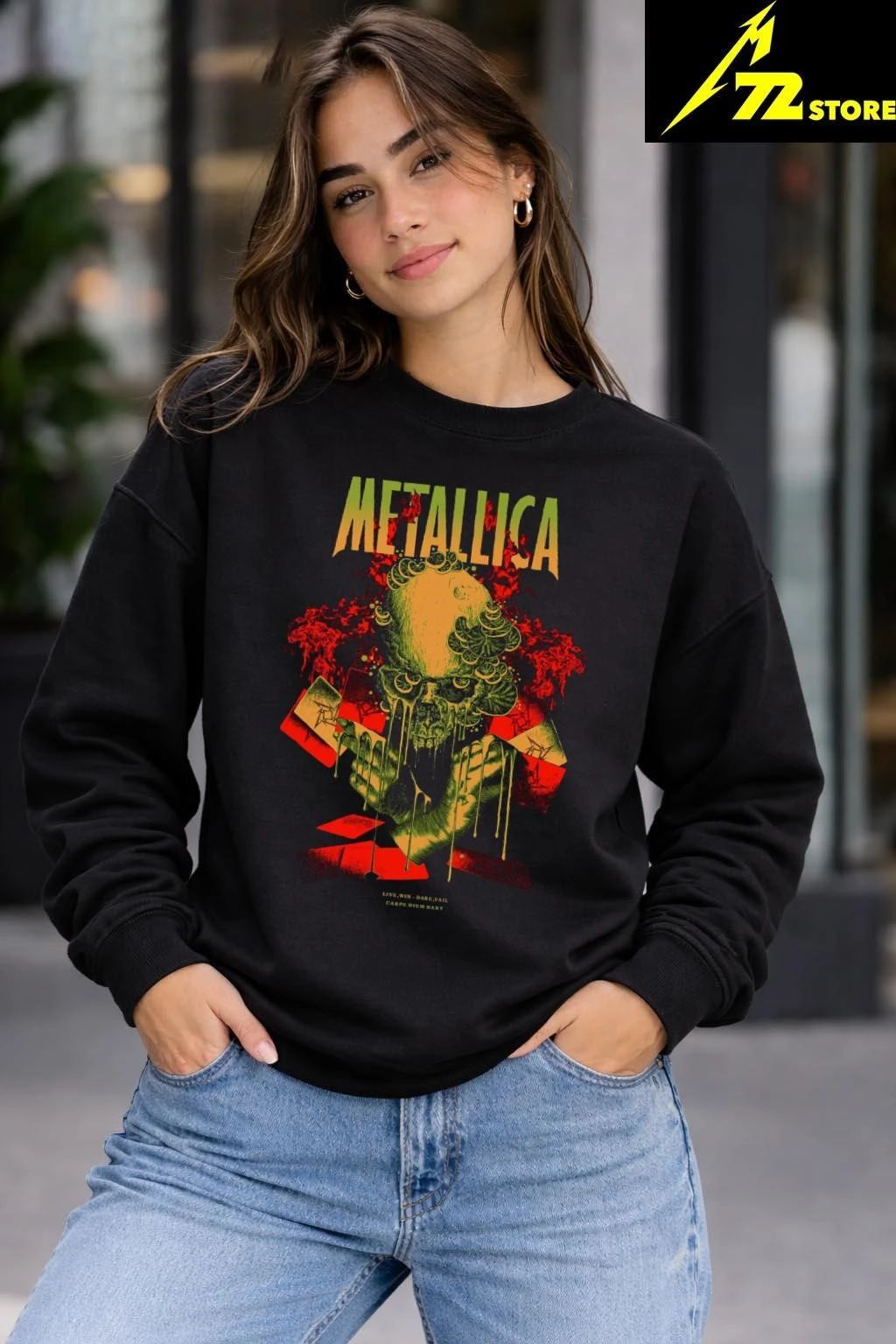 Metallica Carpe Diem Baby Art By Chris Alliston Reload Remastered Shirt
