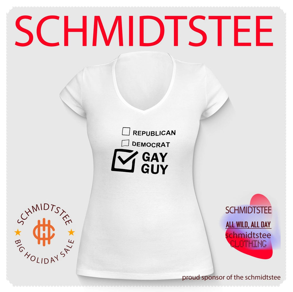 Republican Democrat Gay Guy Checkbox LGBTQ shirt