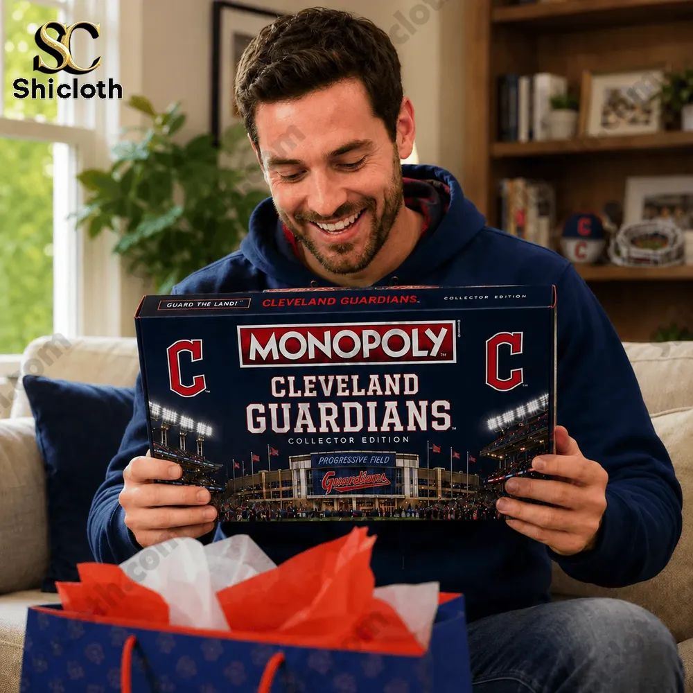 Cleveland Guardians Collector’s Edition Monopoly Board Game