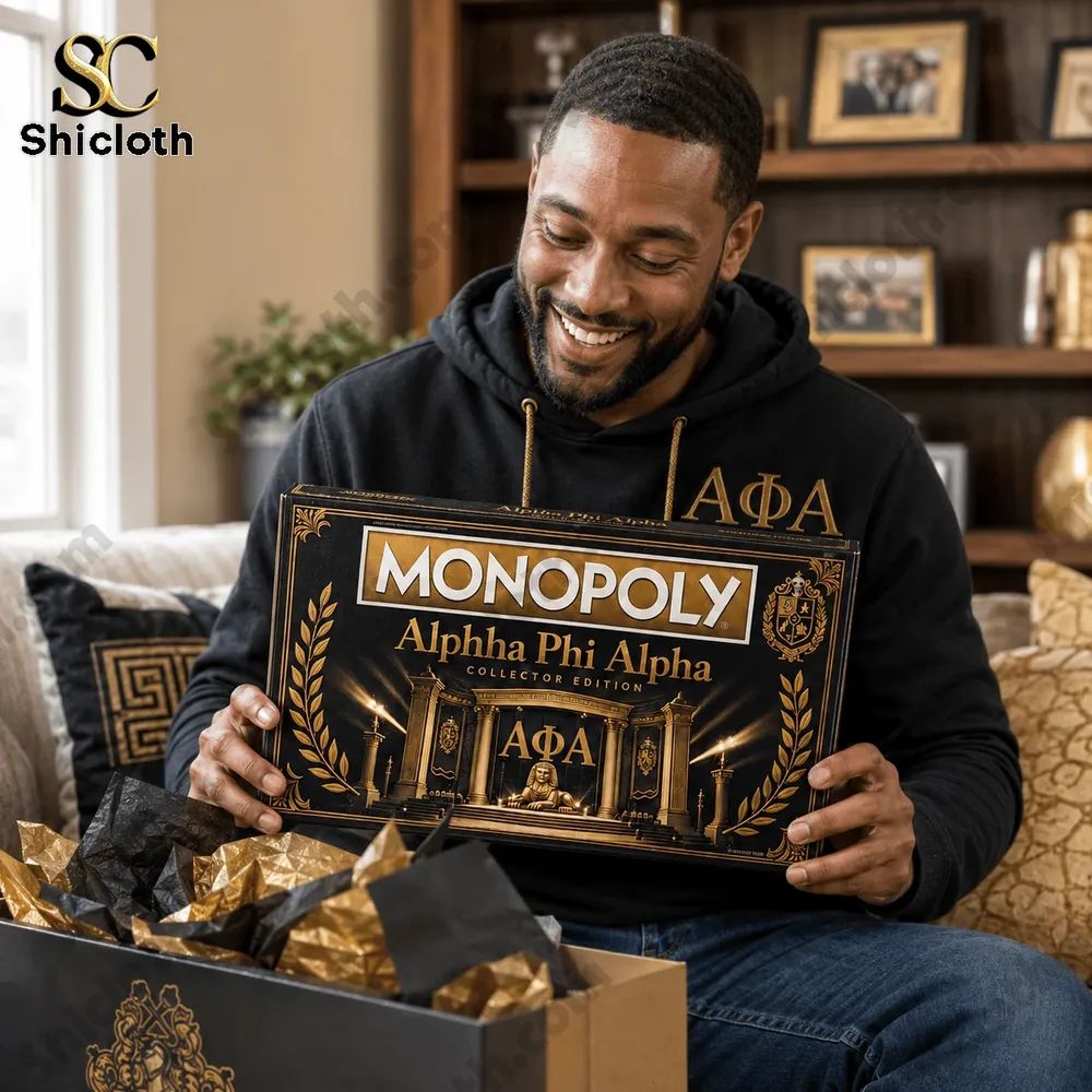 Alpha Phi Alpha Collector’s Edition Monopoly Board Game