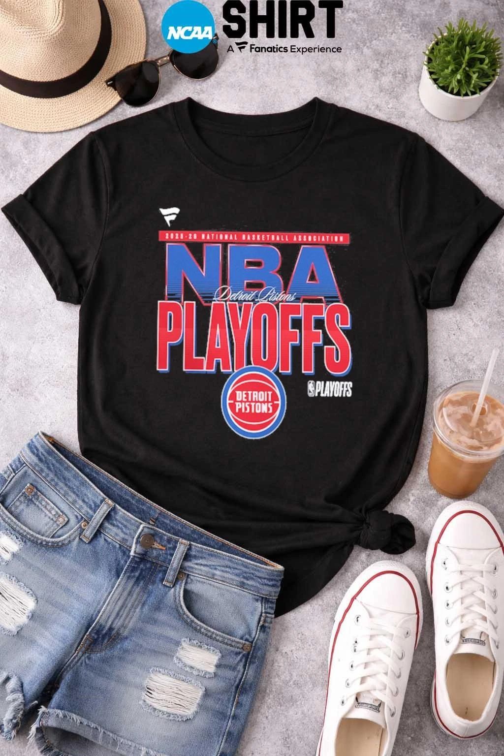 Detroit Pistons 2026 NBA Playoffs T-Shirt