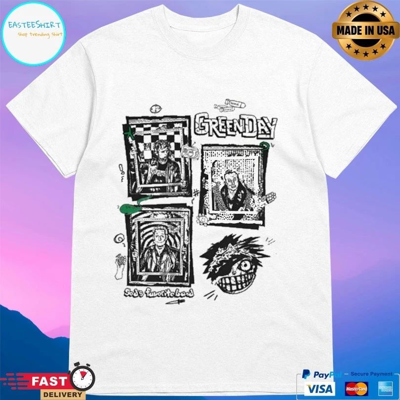 Green Day God’s Favorite Band T-shirts