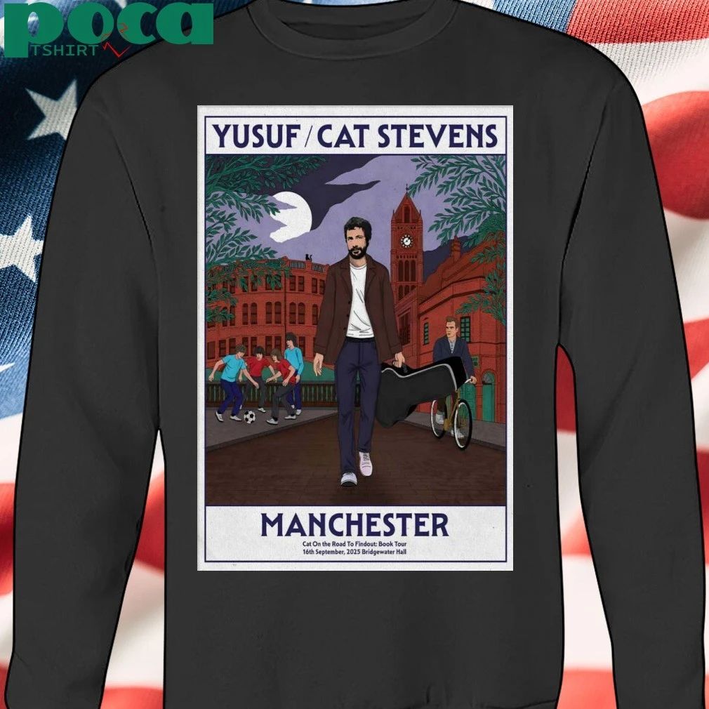 Yusuf Cat Stevens Sep 16 2025 The Bridgewater Hall In Manchester UK Poster T-shirt